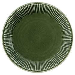 ソギ（Sogi）プレート 皿 直径約21cm /食洗機対応/電子レンジ対応/ 織部 グリーン 567076
