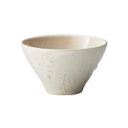 葉 御本手 飯碗 茶碗 約11cm /食洗機対応/電子レンジ対応/ 白 ホワイト 111233