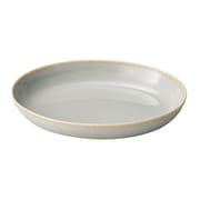 ミルキートーン プレート 皿 M 約20×16cm /食洗機対応/ グレー 111238