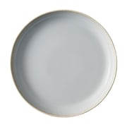 ミルキートーン カレー パスタ皿 L 約25cm /食洗機対応/ グレー 111240