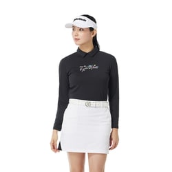 ゴルフウェア レディース ポロ BK Mサイズ TM25FW TL534 M20380