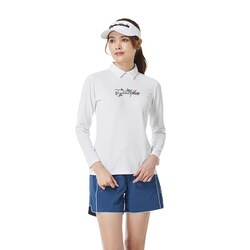 ゴルフウェア レディース ポロ WH Lサイズ TM25FW TL534 M20381