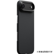 iPhone Air用 アラミド繊維 Ultra-Slim Case ブラック/グレー ツイル柄 KI1701BA