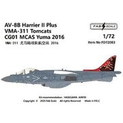 FABD72083 1/72 AV-8B+ VMA-311 2016年 [プラモデル用品]