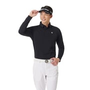 ゴルフウェア メンズ ポロ BK Lサイズ TM25FW UN978 M20199