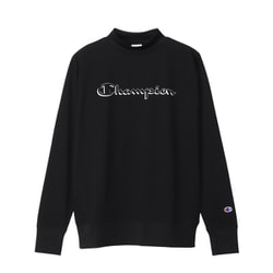 ゴルフウェア メンズ 長袖モック XLサイズ BK CP25FW C3-CG402 090