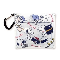 SPMS-178  PEANUTS クリアマルチケースSS スヌーピー enjoy your trip チラシ