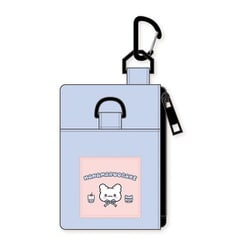 SRTZ-308  はなまるおばけ パスケース パステルPOP ブルー