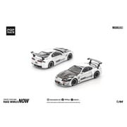 PR640325 1/64 トップシークレット GT300 スープラ シルバークローム [ダイキャストミニカー]