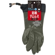 作業手袋 防寒 テムレス 雨粒や冷気が入りにくいカフ付き Lサイズ オリーブグリーン 軽量 防水 透湿 低温下でも柔軟 高いすべり止め効果 284