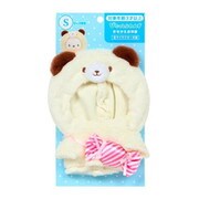 サンリオキャラクターズ ぴたっとふれんず ぬいどりドールS用 きせかえお洋服 S スイーツパーティ クマパーカー