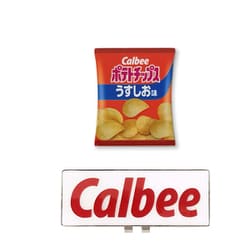 ポテトチップス うすしお クリップマーカー MK0538