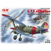 ICM 72061 1/72 ポリカルポフ I-15 “チャト” （スペイン内戦） [組立式プラスチックモデル]