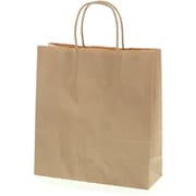 手提げ紙袋 25チャームバッグ 26-10 未晒無地 50枚入り 003272221