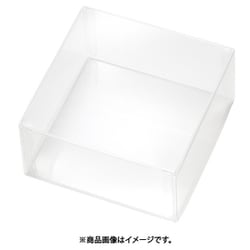 PETクリアケース 100×100×50 006854115