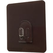 DAIDOHANT 粘着フック 焦茶50×60MM 2個入 耐荷重約1kg 10177817