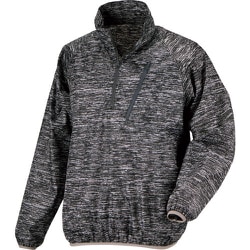 2276 防風プルオーバー 杢グレー 4L 2276-77-4L