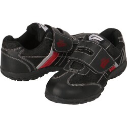 4001 GILIOセフティーシューズ マジック ブラック 28 4001-91-28