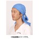 6550 タオルヘッドキャップスカイブルー 6550-48-F