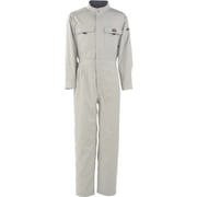 T/C長袖つなぎ服 アイスホワイト S 6609-02-S