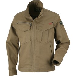 T/Cストレッチブルゾン キャメル L 6770-20-L