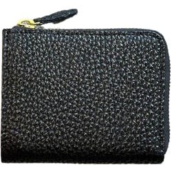 KC.s コンパクトウォレット Lジップ 姫路黒浅革 ウォレット ブラック KRB005