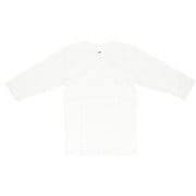 JF040-12S JEMORGAN スパンテレコクルーネック七分袖Tシャツ Lサイズ オフホワイト jf04012s