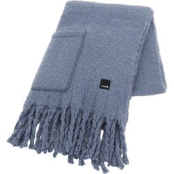 ポケットブランケット ソリッド 無地 60×180 ブルー GJ6110-24B