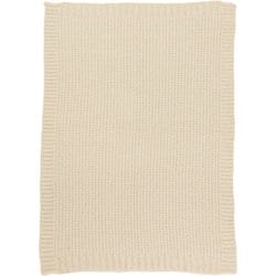 ワッフルブランケット 無地 70×100 アイボリー GJ6112-17I