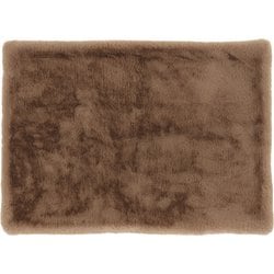 リッチェフェイクファーブランケット 無地 140×190 ベージュ GJ6113-33BE