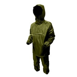 スソゴムリップストップヤッケジョウゲグミ カーキ 4L W-550