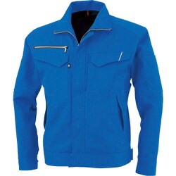 コーコス 長袖ブルゾン スカイブルー 5Lサイズ A-8071-16-5L