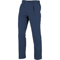 コーコス ワンタックスラックス（脇シャーリング）ネイビー 5Lサイズ A-8074-01-5L