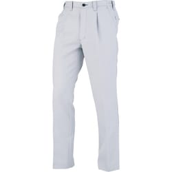 コーコス ワンタックスラックス(脇シャーリング)シルバー 4Lサイズ A-8074-3-4L