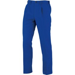 コーコス ワンタックスラックス(脇シャーリング)ブルー SSサイズ A-8074-6-SS