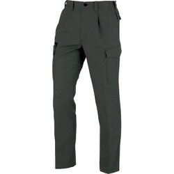 コーコス ワンタックカーゴパンツ（脇シャーリング）チャコール 3Lサイズ A-8076-23-3L