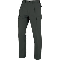 コーコス ワンタックカーゴパンツ（脇シャーリング）チャコール LLサイズ A-8076-23-LL