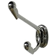 110小ニッケル菊葉帽子掛(60個入) HG110S-NI