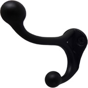 160黒並型帽子掛(40個入) HG160-BK