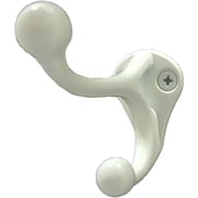 160アイボリー並型帽子掛(40個入) HG160-IV