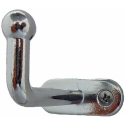 300L型クローム二ユーフック(20個入) HG300-CR