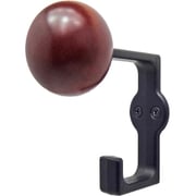 700S-B菊水フック小 標準色(ブラウン)黒(20個入) HG700S-BBK