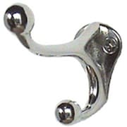 P-16ニッケル 並型帽子掛(10個) HGP16-NI