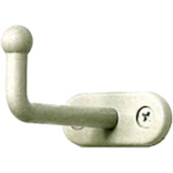 P-30L型アイボリー 二ユーフック（10個） HGP30-IV