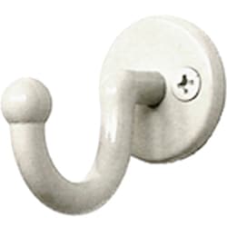 P-31U型アイボリー 二ユーフック（10個） HGP31-IV