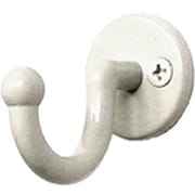 P-31U型アイボリー 二ユーフック(10個) HGP31-IV