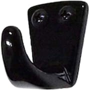 P-LBKうるしブラック エールフック(10個) HGPL-BK