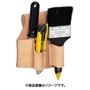 牛ヌメ皮カッター・皮スキ・掃除刷毛塗装用腰袋 SI-10