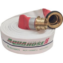 散水/消防用 1.6MPa 軽量ホース アルバトロス 黄銅製町野式金具付（アルミ加締） 01ALB5020B-K