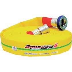 散水/消防用 1.6MPa 軽量ホース カラーアルバトロス アルミ製町野式金具付（アルミ加締） 01CALB6505A-K